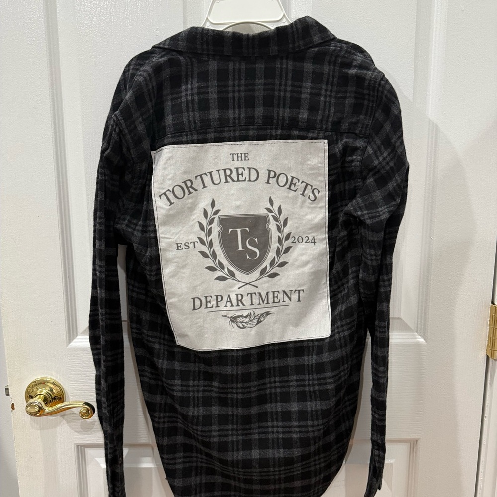 Taylor Swift The Tortured Poets Department Flannel